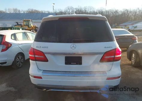 2017 Mercedes-Benz Gls 450 4Matic z USA, uszkodzony, nr VIN 4JGDF6EE3HA808562